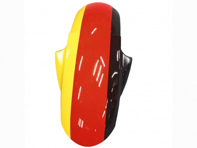 Preisgünstige Yamaha YZF R6 Motorrad Verkleidung 2003-2004 - Gelb Rot Glanzendes Schwarz 46