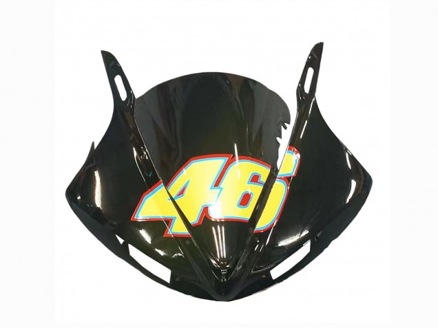 Preisgünstige Yamaha YZF R6 Motorrad Verkleidung 2003-2004 - Gelb Rot Glanzendes Schwarz 46