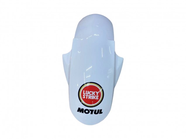 Preisgünstige Yamaha YZF R6S Motorrad Verkleidung 2006-2009 - Weiss Rot Lucky Strike Motul