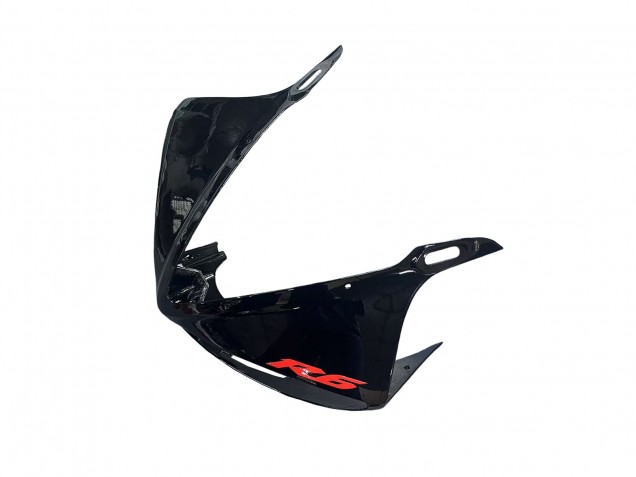 Preisgünstige Yamaha YZF R6 Motorrad Verkleidung 2003-2004 - Glanzendes Schwarz Rot