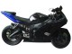 Preisgünstige Yamaha YZF R6 Motorrad Verkleidung 2003-2004 - Blau Matt Schwarz