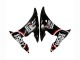 Preisgünstige Yamaha YZF R6 Motorrad Verkleidung 2003-2004 - Glanzendes Schwarz Rot Weiss Lucky Strike Motul