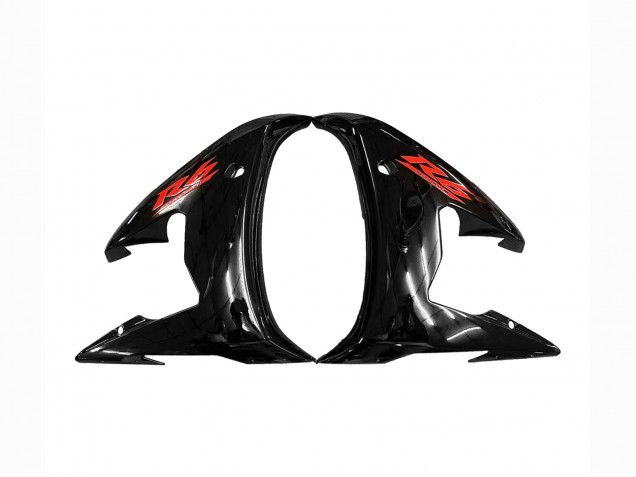 Preisgünstige Yamaha YZF R6 Motorrad Verkleidung 2003-2004 - Glanzendes Schwarz Rot