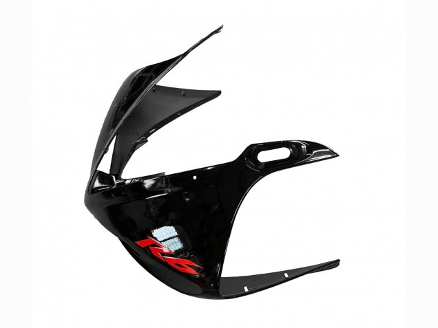 Preisgünstige Yamaha YZF R6S Motorrad Verkleidung 2006-2009 - Glanzendes Schwarz Rot