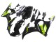 Preisgünstige Yamaha YZF R6 Motorrad Verkleidung 2003-2004 - Glanzendes Schwarz Neon Gelb