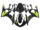 Preisgünstige Yamaha YZF R6 Motorrad Verkleidung 2003-2004 - Glanzendes Schwarz Neon Gelb
