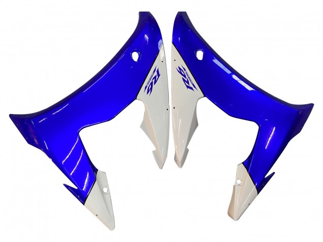Preisgünstige Yamaha YZF R6 Motorrad Verkleidung 2003-2004 - Weiss Blau GYTR
