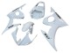 Preisgünstige Yamaha YZF R6S Motorrad Verkleidung 2006-2009 - Weiss Schwarz Aufkleber