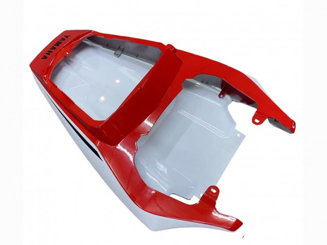 Preisgünstige Yamaha YZF R6 Motorrad Verkleidung 2003-2004 - Weiss Rot Glanzendes Schwarz