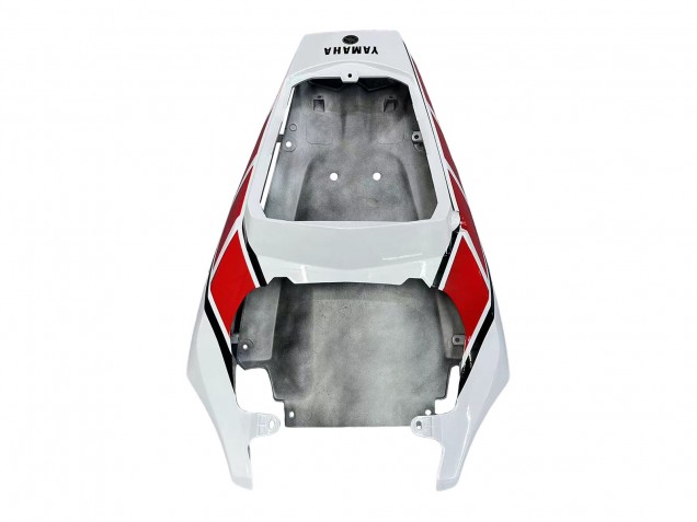 Preisgünstige Yamaha YZF R6S Motorrad Verkleidung 2006-2009 - Weiss Rot Glanzendes Schwarz Motul