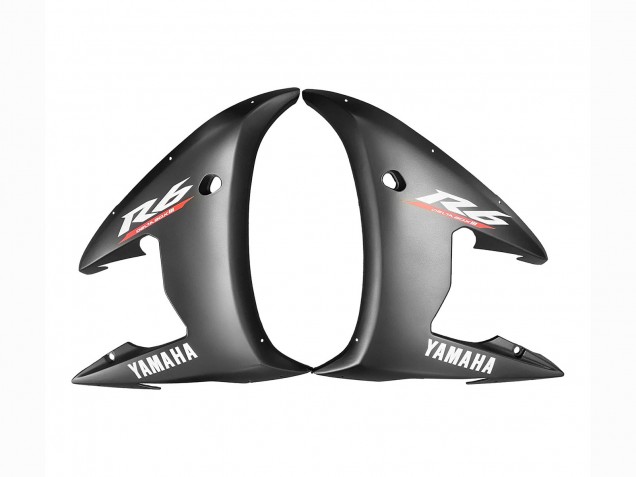 Preisgünstige Yamaha YZF R6S Motorrad Verkleidung 2006-2009 - Schwarz Rot