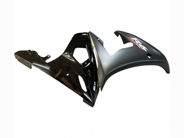 Preisgünstige Yamaha YZF R6 Motorrad Verkleidung 2003-2004 - Glanzendes Schwarz Matt Schwarz Gold Chameleon