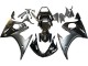 Preisgünstige Yamaha YZF R6S Motorrad Verkleidung 2006-2009 - Glanzendes Schwarz Matt Schwarz Gold Chameleon