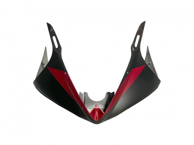 Preisgünstige Yamaha YZF 600 R6 Motorrad Verkleidung 2005 - Matt Schwarz Rot Geometric