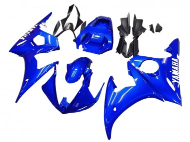 Preisgünstige Yamaha YZF 600 R6 Motorrad Verkleidung 2005 - Blau