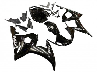 Preisgünstige Yamaha YZF 600 R6 Motorrad Verkleidung 2005 - Glanzendes Schwarz