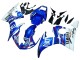 Preisgünstige Yamaha YZF 600 R6 Motorrad Verkleidung 2005 - Blau Weiss Rot Motul Michelin Fiat