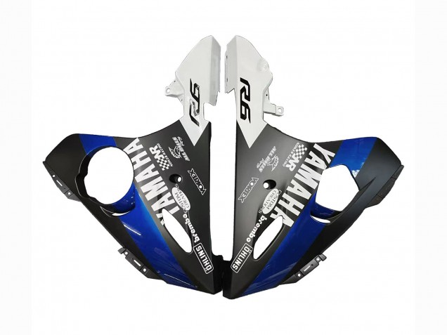 Preisgünstige Yamaha YZF 600 R6 Motorrad Verkleidung 2005 - Blau Weiss Schwarz Yamalube