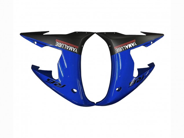 Preisgünstige Yamaha YZF 600 R6 Motorrad Verkleidung 2005 - Blau Weiss Schwarz Yamalube