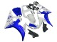 Preisgünstige Yamaha YZF 600 R6 Motorrad Verkleidung 2005 - Weiss Blau Yamalube