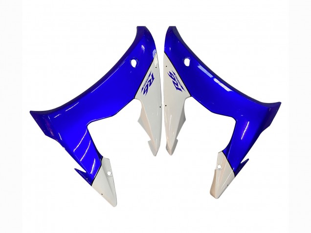 Preisgünstige Yamaha YZF 600 R6 Motorrad Verkleidung 2005 - Weiss Blau Yamalube