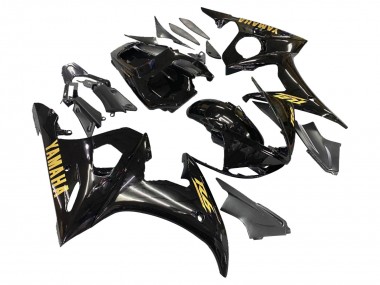 Preisgünstige Yamaha YZF 600 R6 Motorrad Verkleidung 2005 - Schwarzes Gold