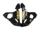 Preisgünstige Yamaha YZF 600 R6 Motorrad Verkleidung 2005 - Schwarzes Gold