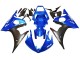 Preisgünstige Yamaha YZF 600 R6 Motorrad Verkleidung 2005 - Blau Matt Schwarz