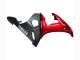 Preisgünstige Yamaha YZF 600 R6 Motorrad Verkleidung Kit 2005 - Rot Matt Schwarz