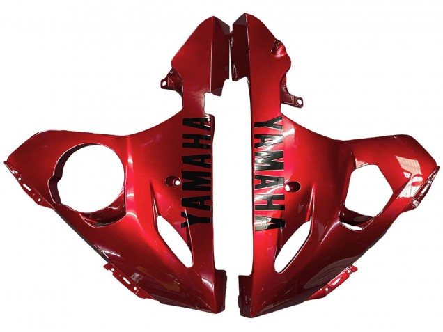 Preisgünstige Yamaha YZF 600 R6 Motorrad Verkleidung 2005 - Rot Matt Schwarz