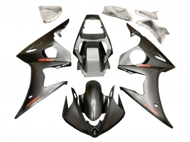 Preisgünstige Yamaha YZF 600 R6 Motorrad Verkleidung 2005 - Matt Schwarz Rot