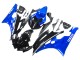 Preisgünstige Yamaha YZF 600 R6 Motorrad Verkleidung 2006-2007 - Blau Glanzendes Schwarz