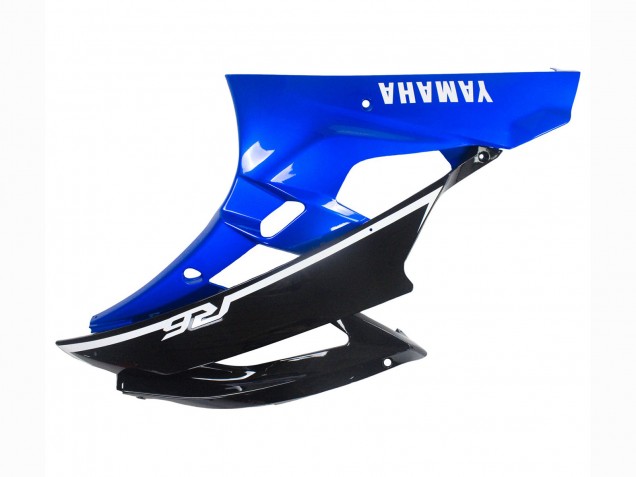 Preisgünstige Yamaha YZF 600 R6 Motorrad Verkleidung 2006-2007 - Blau Glanzendes Schwarz