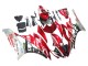 Preisgünstige Yamaha YZF 600 R6 Motorrad Verkleidung 2006-2007 - Weiss Rot Schwarz Grun Monster Milwaukee