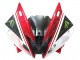 Preisgünstige Yamaha YZF 600 R6 Motorrad Verkleidung 2006-2007 - Weiss Rot Schwarz Grun Monster Milwaukee