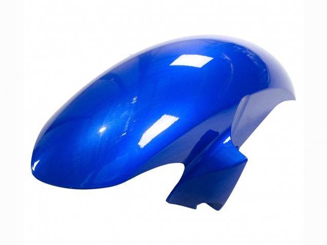 Preisgünstige Yamaha YZF 600 R6 Motorrad Verkleidung 2006-2007 - Blau Weiss Glanzendes Schwarz