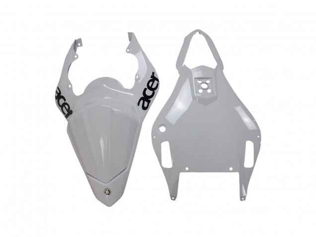 Preisgünstige Yamaha YZF 600 R6 Motorrad Verkleidung 2006-2007 - Weiss Kastanienbraun Rot Fiat Acer Yamalube