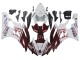 Preisgünstige Yamaha YZF 600 R6 Motorrad Verkleidung 2006-2007 - Weiss Kastanienbraun Rot Fiat Acer Yamalube