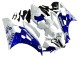 Preisgünstige Yamaha YZF 600 R6 Motorrad Verkleidung 2006-2007 - Weiss Blau Jordan