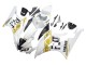 Preisgünstige Yamaha YZF 600 R6 Motorrad Verkleidung 2006-2007 - Weiss Gold Schwarz Fiat