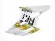 Preisgünstige Yamaha YZF 600 R6 Motorrad Verkleidung 2006-2007 - Weiss Gold Schwarz Fiat