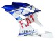 Preisgünstige Yamaha YZF 600 R6 Motorrad Verkleidung 2006-2007 - Weiss Blau Rot Fiat Motul Michelin