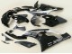 Preisgünstige Yamaha YZF 600 R6 Motorrad Verkleidung 2006-2007 - Glanzendes Schwarz Matt Schwarz Weiss Motul Michelin