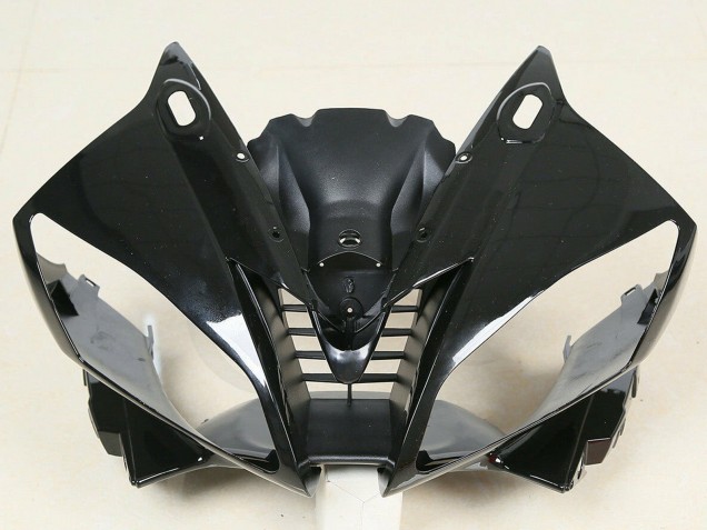 Preisgünstige Yamaha YZF 600 R6 Motorrad Verkleidung 2006-2007 - Glanzendes Schwarz Matt Schwarz Weiss Motul Michelin