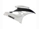 Preisgünstige Yamaha YZF 600 R6 Motorrad Verkleidung 2006-2007 - Weiss Matt Schwarz
