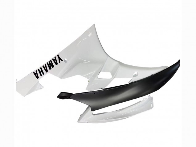 Preisgünstige Yamaha YZF 600 R6 Motorrad Verkleidung 2006-2007 - Weiss Matt Schwarz