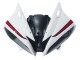 Preisgünstige Yamaha YZF 600 R6 Motorrad Verkleidung 2006-2007 - Weiss Rot