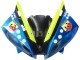 Preisgünstige Yamaha YZF 600 R6 Motorrad Verkleidung 2006-2007 - Blau Neon Grun Schwarz Hai