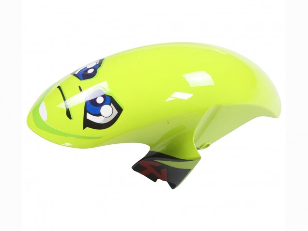 Preisgünstige Yamaha YZF 600 R6 Motorrad Verkleidung 2006-2007 - Blau Neon Grun Schwarz Hai