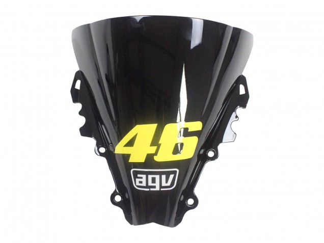 Preisgünstige Yamaha YZF 600 R6 Motorrad Verkleidung 2006-2007 - Blau Neon Grun Schwarz Hai